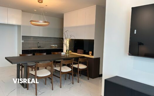 Cozy 2 bedroom apartment for rent in Empire City Thu Thiem minimal design with quiet view