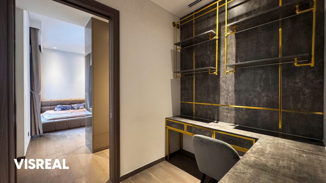 Furnished 1 Bedroom for Rent in The Marq – Workspace & City View