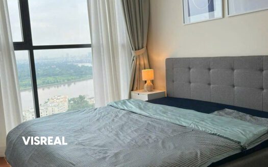 Furnished 4 bedroom apartment for rent Q2 Thao Dien with private lift