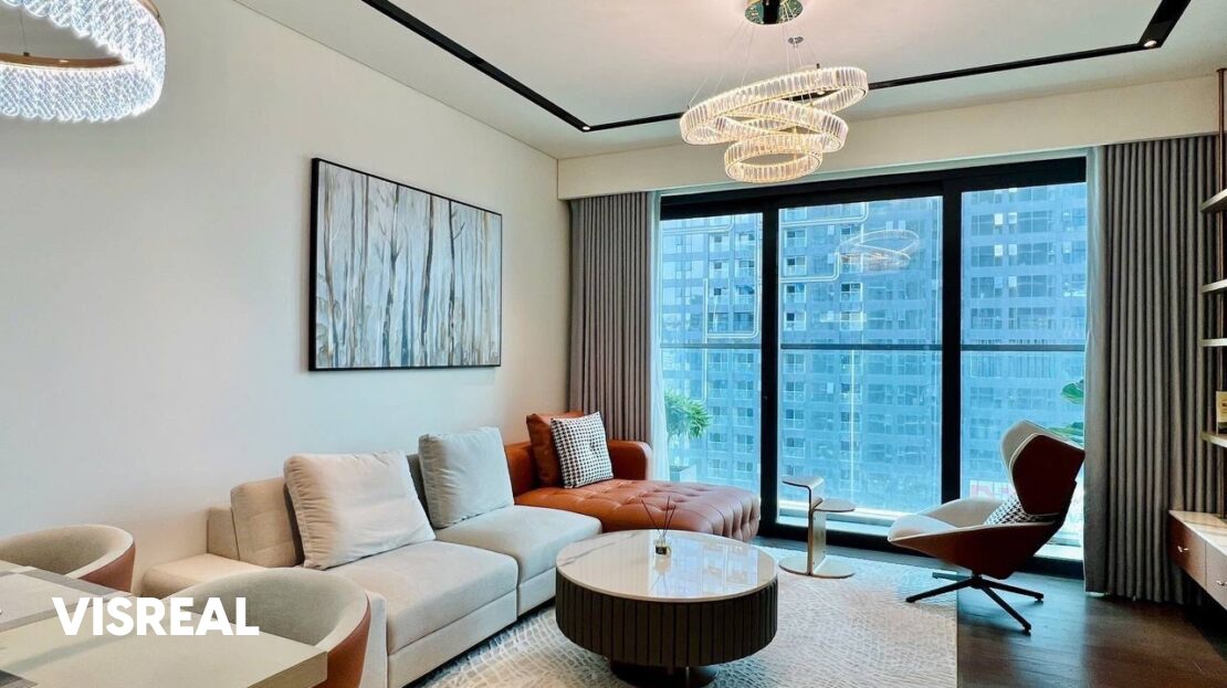 Grand Marina Lake Tower 2BR for Rent – 84m² with Dual Views