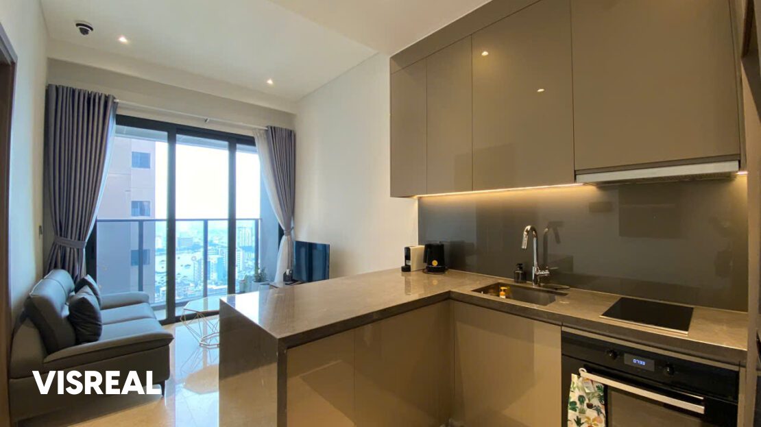 High Floor 1 Bedroom Apartment for Rent in The Marq – Landmark 81 View