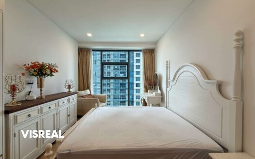 Large 2 bedroom apartment for rent in Sunwah Pearl – 106m² River view & pool