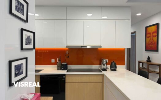 Large 2 bedroom apartment for rent in Sunwah Pearl – 106m² River view & pool