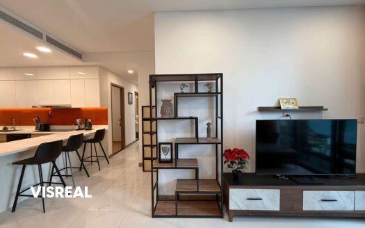 Large 2 bedroom apartment for rent in Sunwah Pearl – 106m² River view & pool