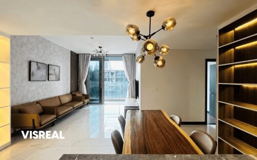 Low floor 2 bedroom for rent in Tilia Empire City – Bitexco view