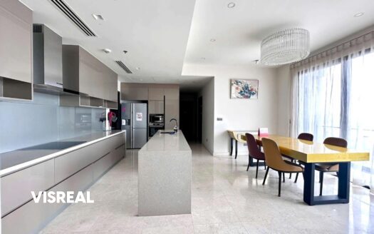 Luxury 4BR apt for rent in Q2 Thao Dien with private lift and river view