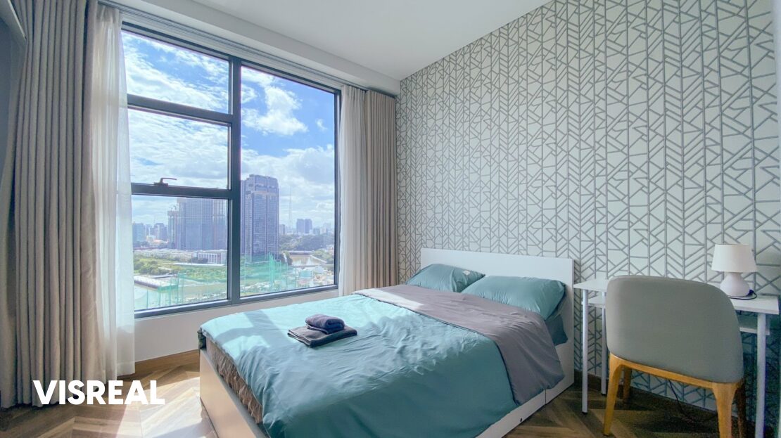 River View 3 Bedroom Apartment for Rent in Silver House Sunwah Pearl
