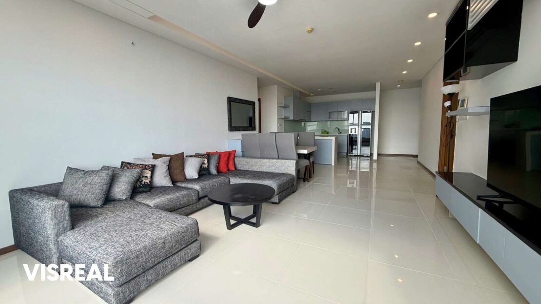 Thao Dien Pearl 3 Bedroom Apt for Rent – Spacious 132m² layout