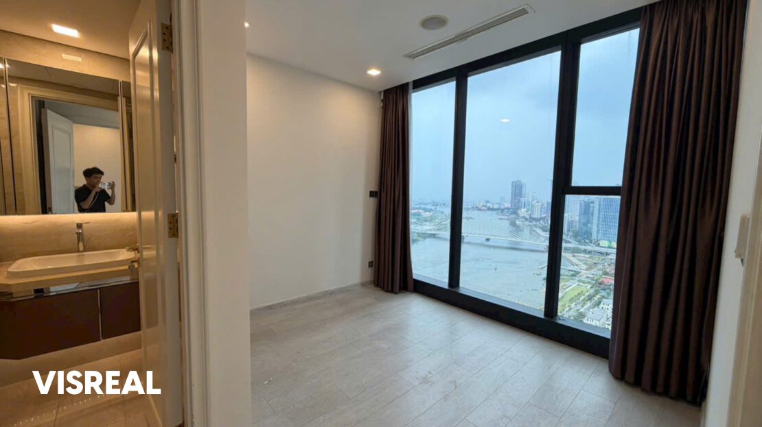 Unfurnished 2 Bedroom for Rent in Vinhomes Ba Son – River and city views