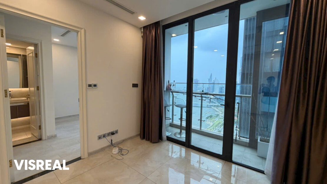 Unfurnished 2 Bedroom for Rent in Vinhomes Ba Son – River and city views