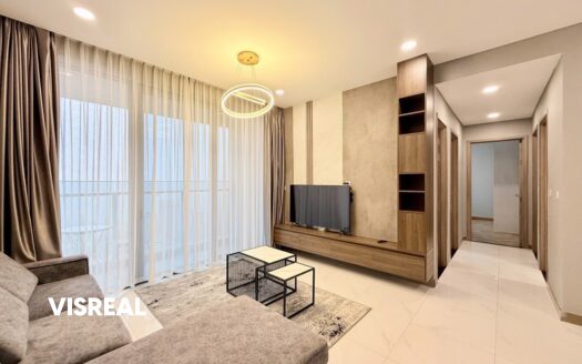 3BR apartment for rent in Sunwah Pearl – High floor & river view