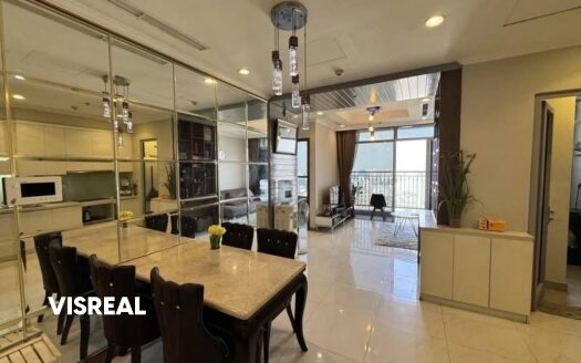 2 bedroom apartment for rent in Vinhomes Central Park – 75 m² furnished