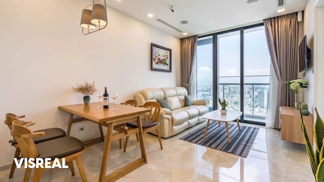 2 bedroom apartment for rent in Vinhomes Golden River – 69 m² Furnished – photo 1