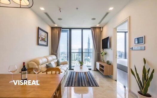 2 bedroom apartment for rent in Vinhomes Golden River – 69 m² Furnished – photo 3