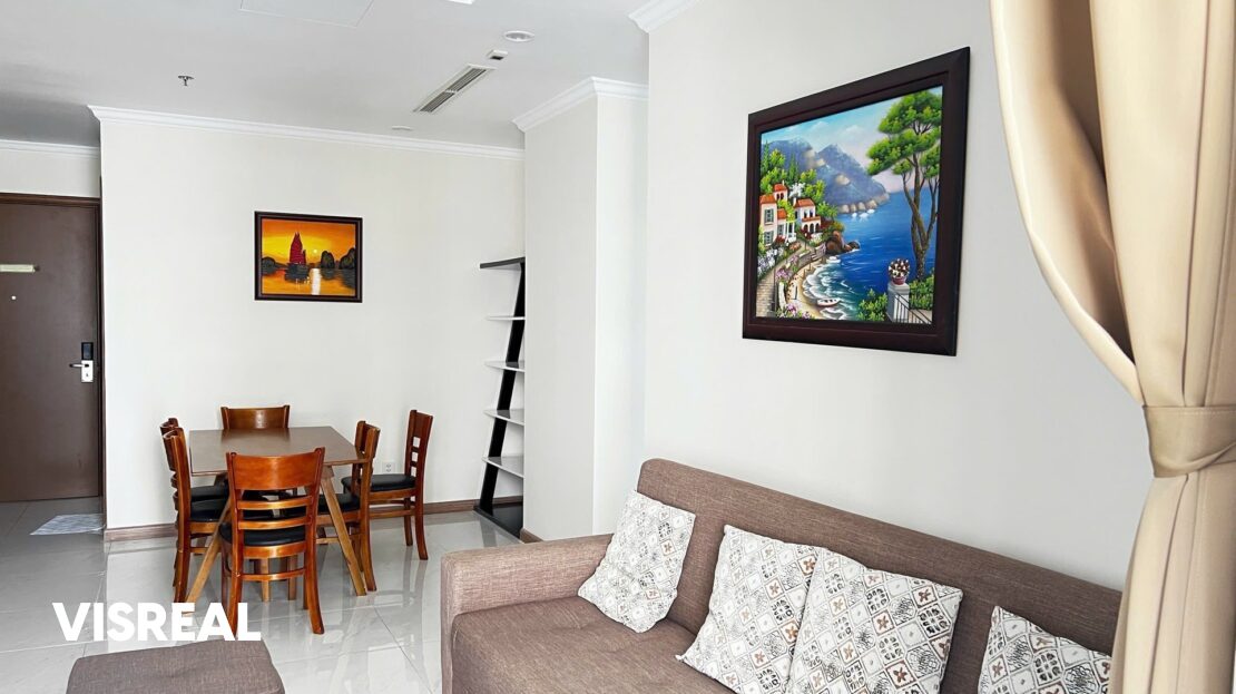 2 bedroom apartment for rent in Vinhomes Central Park – 87 m² furnished – photo 1
