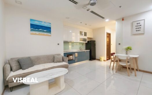1 bedroom apartment for rent in Vinhomes Central Park – 51 m² furnished