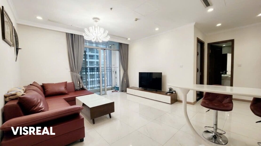 1 bedroom apartment for rent in Vinhomes Central Park – Furnished 52 m² – photo 1