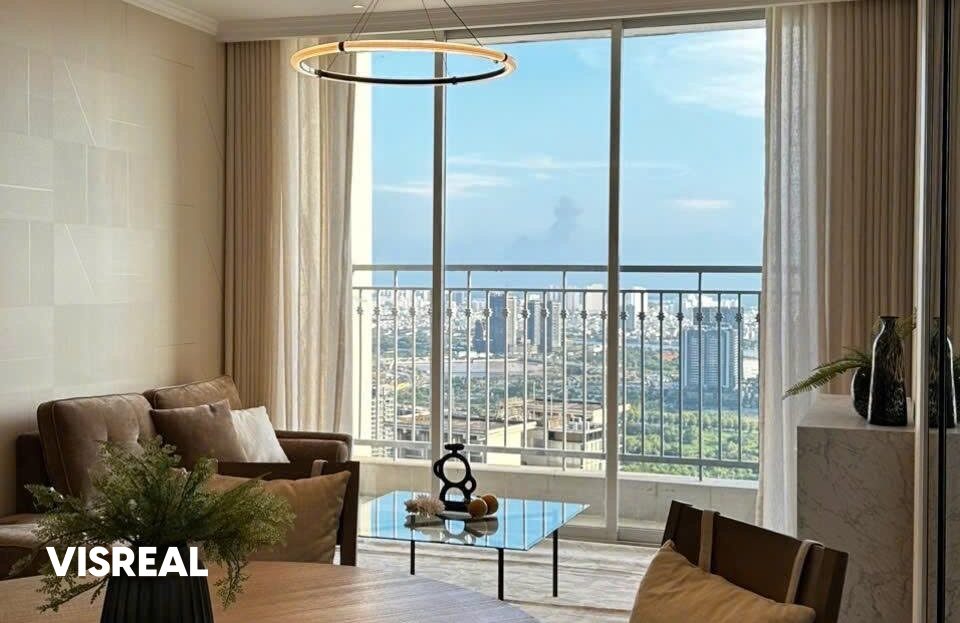 2 bedroom apartment for rent in Vinhomes Central Park – 84 m² furnished – photo 1