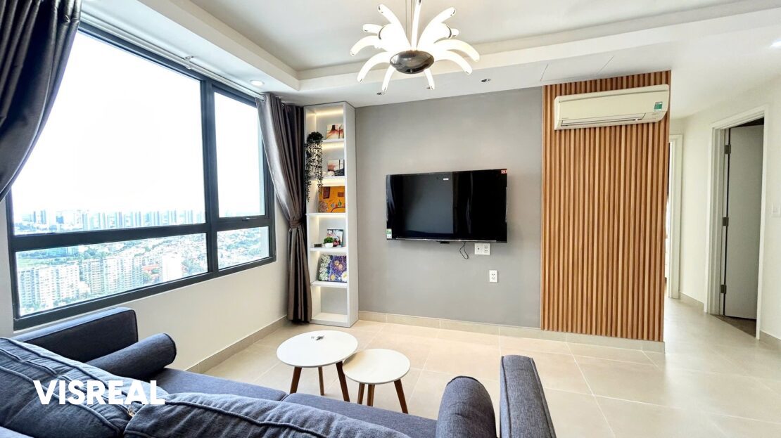 2 bedroom apartment for rent in Masteri Thaodien – 65 m² furnished unit – photo 1