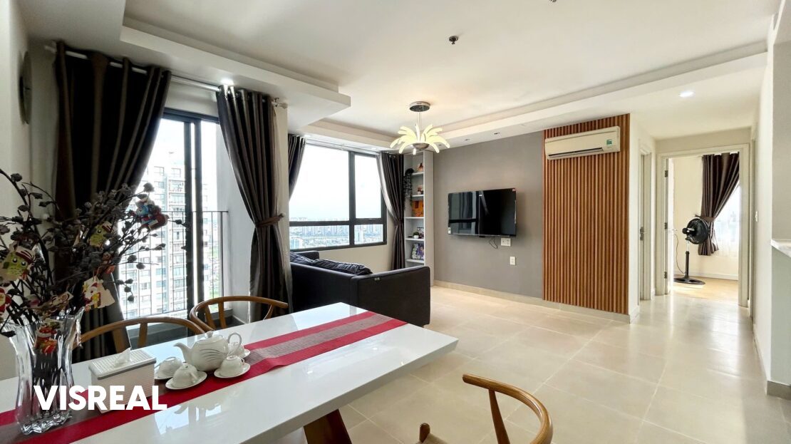 2 bedroom apartment for rent in Masteri Thaodien – 65 m² furnished unit – photo 4