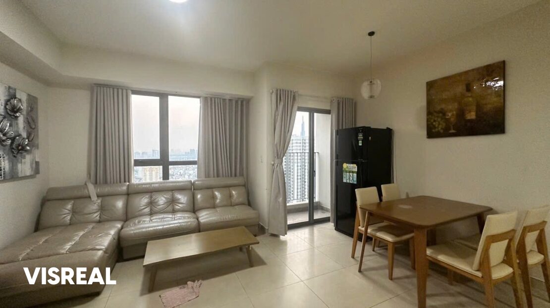 2 bedroom apartment for rent in Masteri Thaodien – 65 m² furnished unit – photo 2