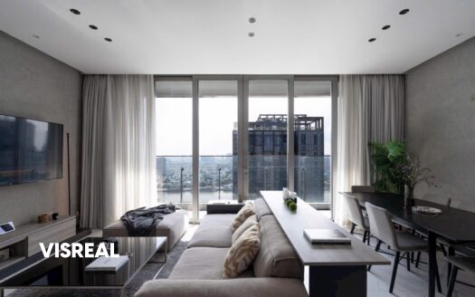 3 bedroom apartment for rent in Empire City – 127 m² Furnished unit
