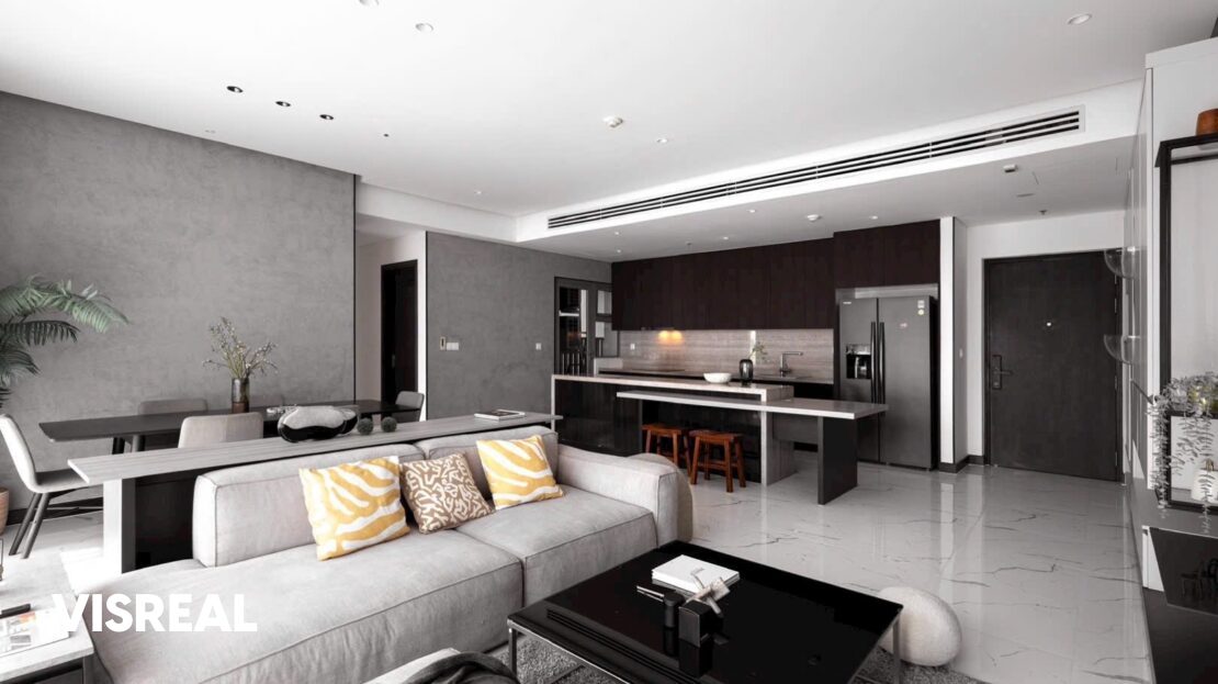 3 bedroom apartment for rent in Empire City – 127 m² Furnished unit – photo 2