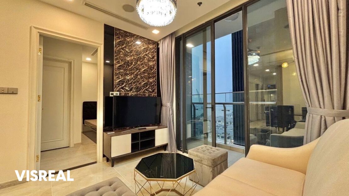 2 bedroom apartment for rent in Vinhomes Golden River – 68 m² furnished – photo 1