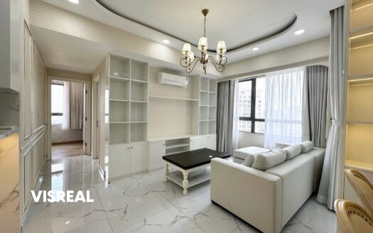 2 bedroom apartment for rent in Masteri Thaodien – 64 m² furnished layout