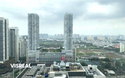 High floor 2 bedroom for rent in Gateway Thao Dien – 90m² City view