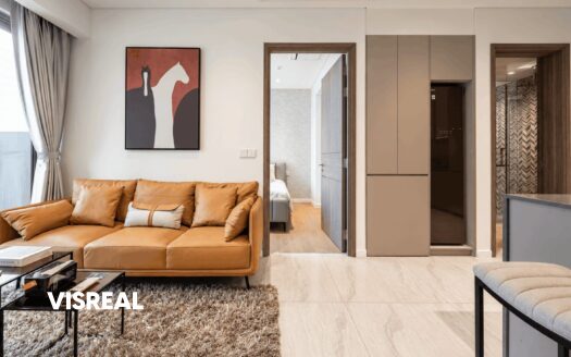 Modern 1BR apartment in Gateway Thao Dien – Landmark 81 view