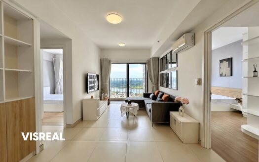 River view 2BR for rent in Masteri Thao Dien – High floor & bright tone